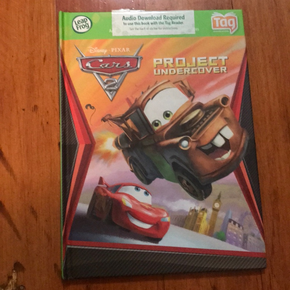 Leapfrog Tag Book Cars Project Undercover